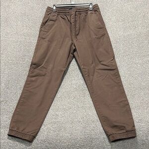 Forever 21 Men's Brown Jogger Pants